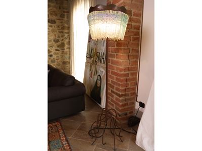 Lampada da Terra Medusa, Vetrerie Musesti Salò