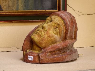 Coppia di Sculture Antropomorfe