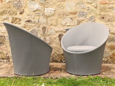 Coppia di Poltroncine a Pozzetto da Giardino