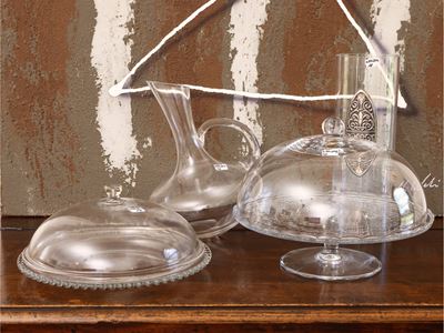 Assortimento di Accessori in Vetro per la Tavola