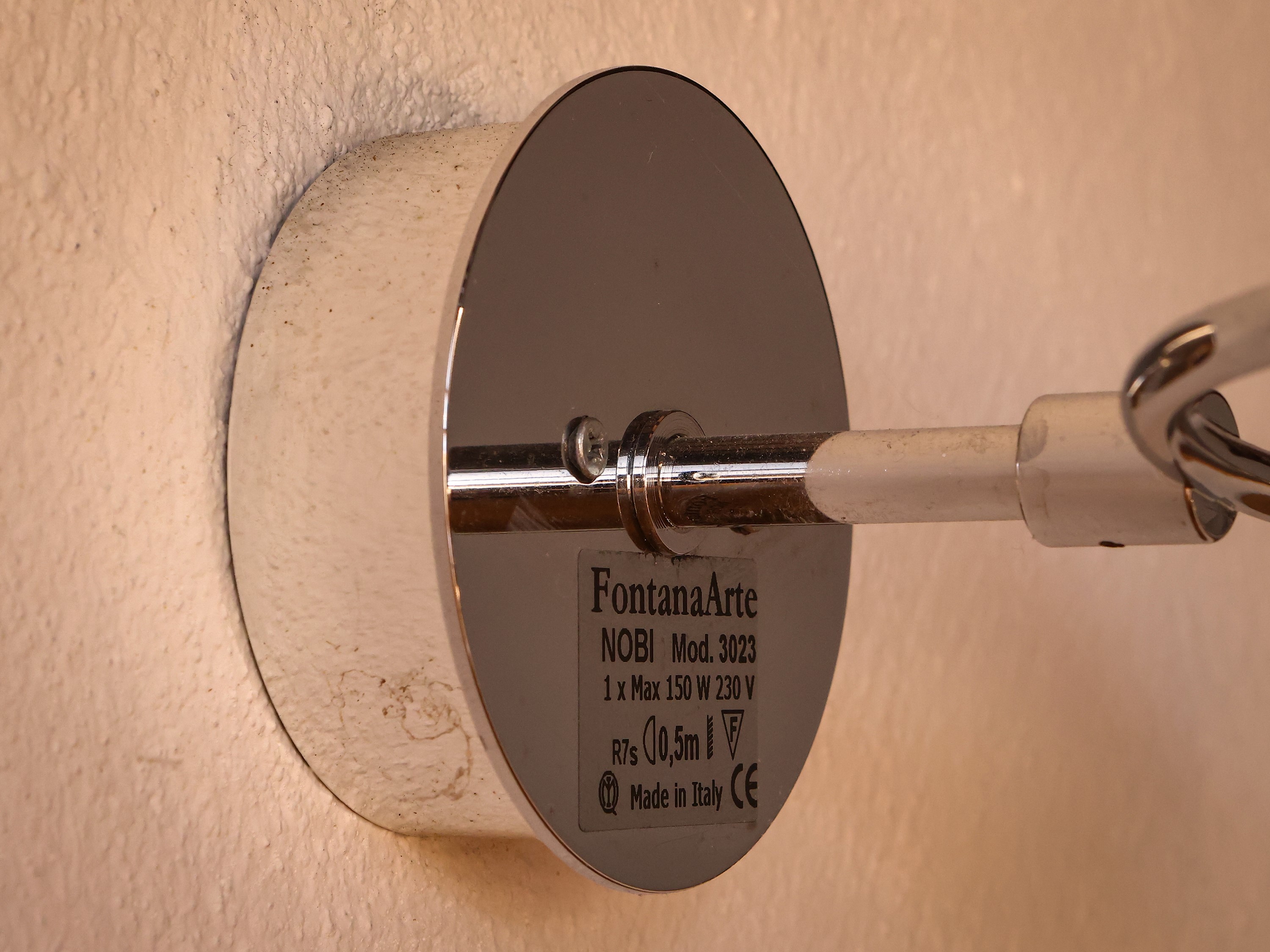 Coppia di Faretti Nobi, Fontana Arte