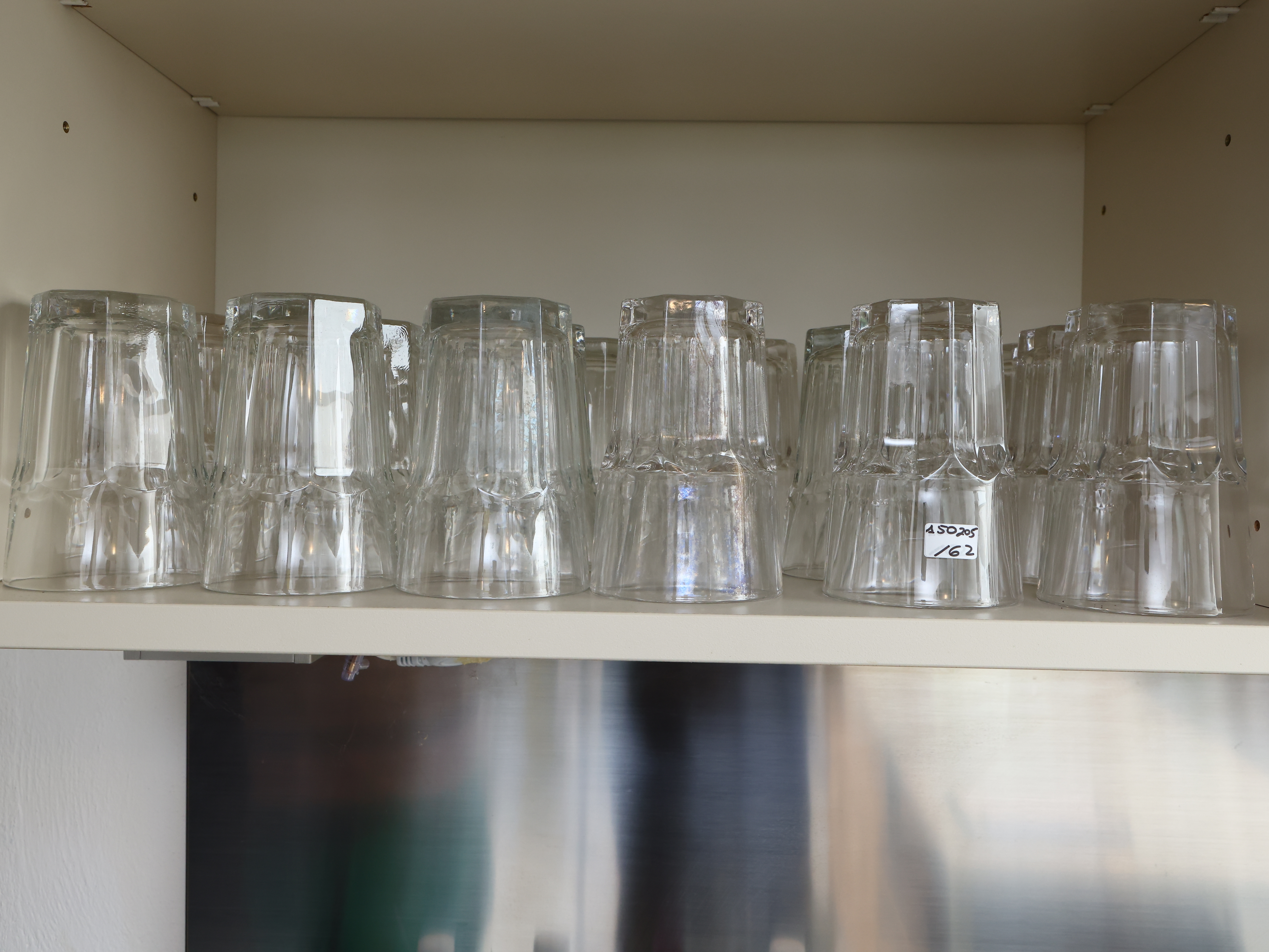 Set di Bicchieri da Osteria in Vetro Spesso