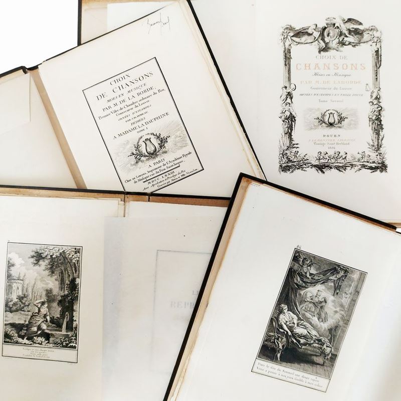 Jean-benjamin De la Borde - Choix De Chansons Mises En Musique Par M. De Laborde