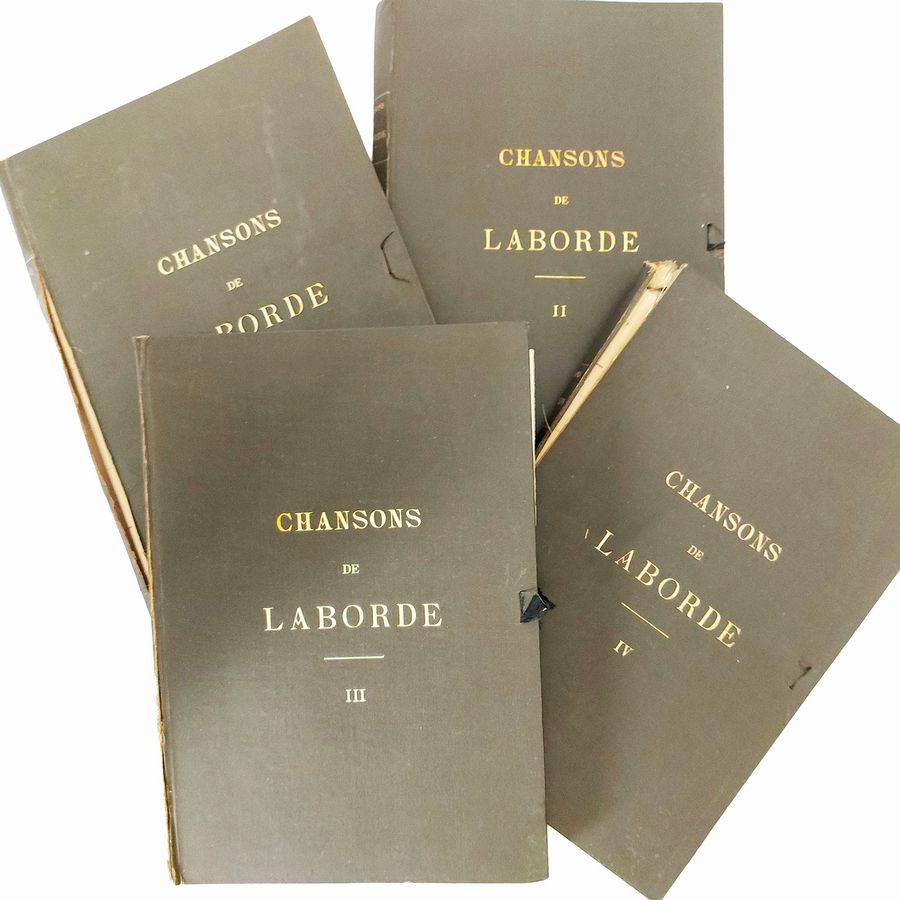 Jean-benjamin De la Borde - Choix De Chansons Mises En Musique Par M. De Laborde