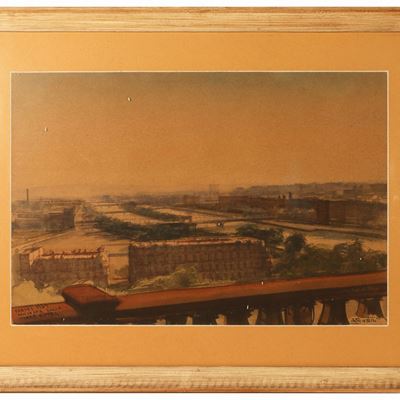 Parigi Panarama della Torre Eiffel - Paesaggio