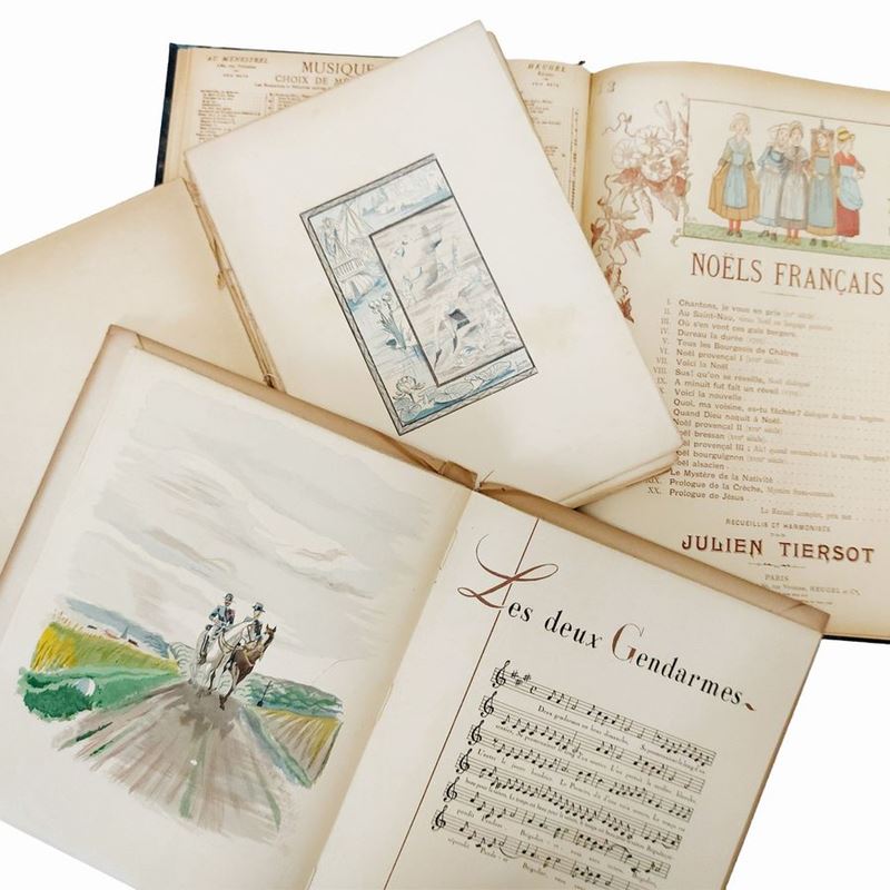 Libri Illustrati di Musica Francese