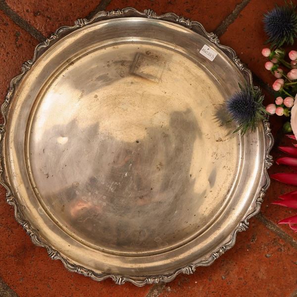 Silver tray  - Auction The classic house. Timeless style - Maison Bibelot - Casa d'Aste Firenze - Milano