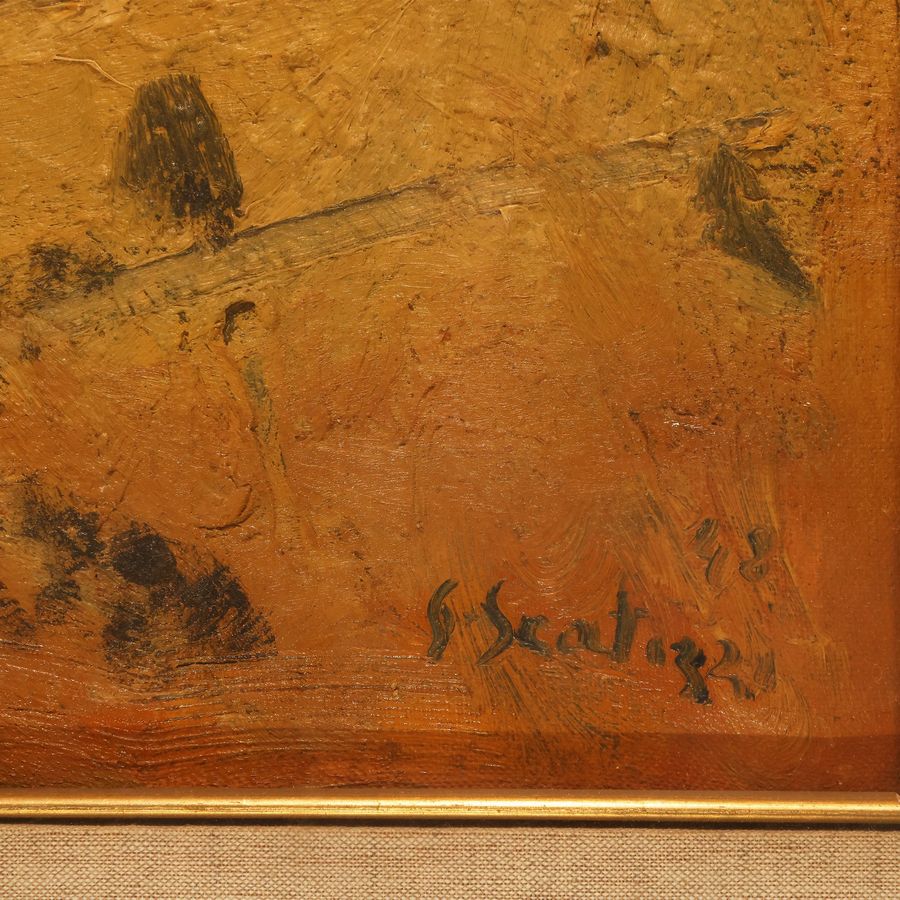 Sergio Scatizzi - Paesaggio in Valdinievole 1948