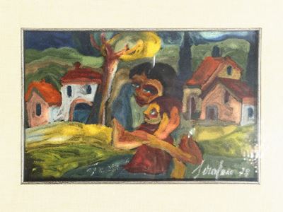 Personaggi in un Paesaggio 1978