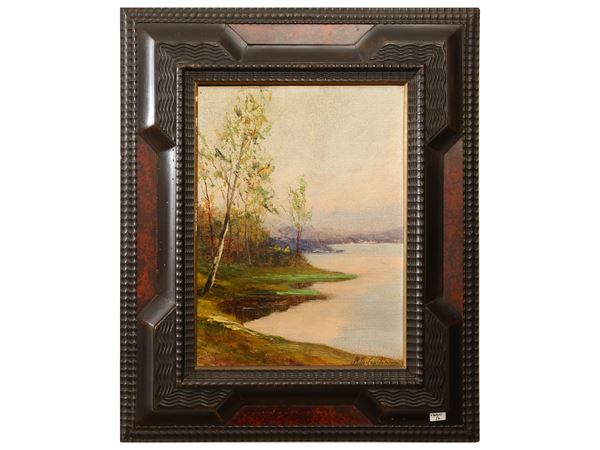 Country scene and River landscape