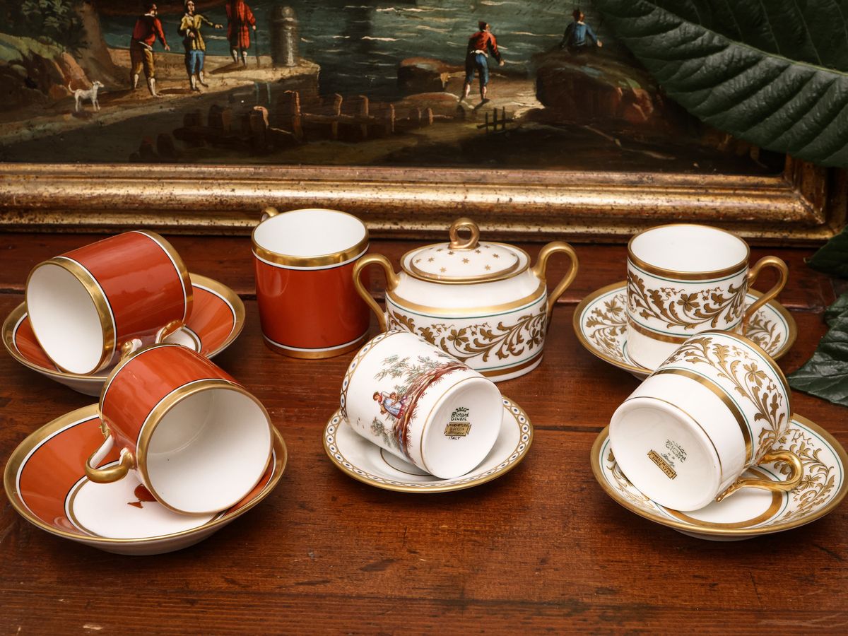 Assortimento di Porcellane, Rapallo, Richard Ginori