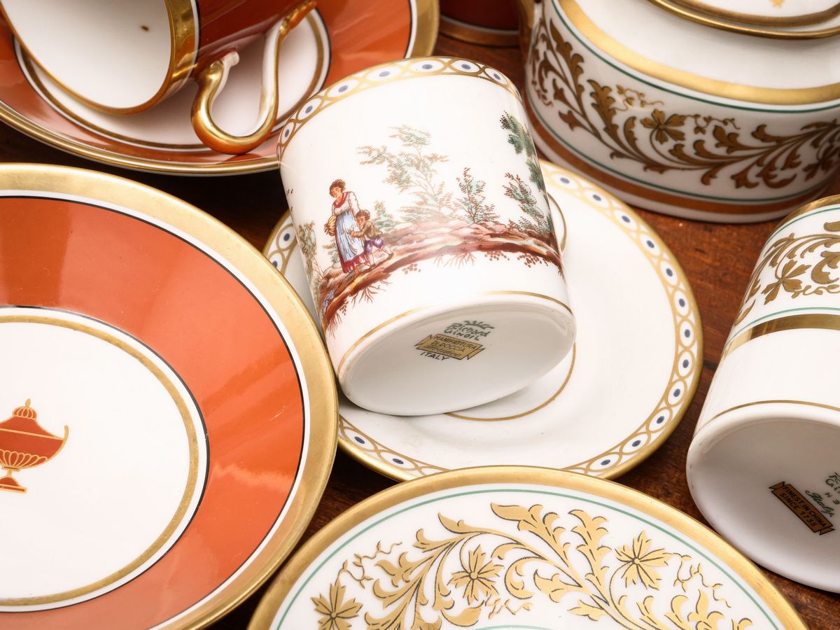Assortimento di Porcellane, Rapallo, Richard Ginori