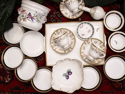 Miscellanea di Accessori in Porcellana, Richard Ginori