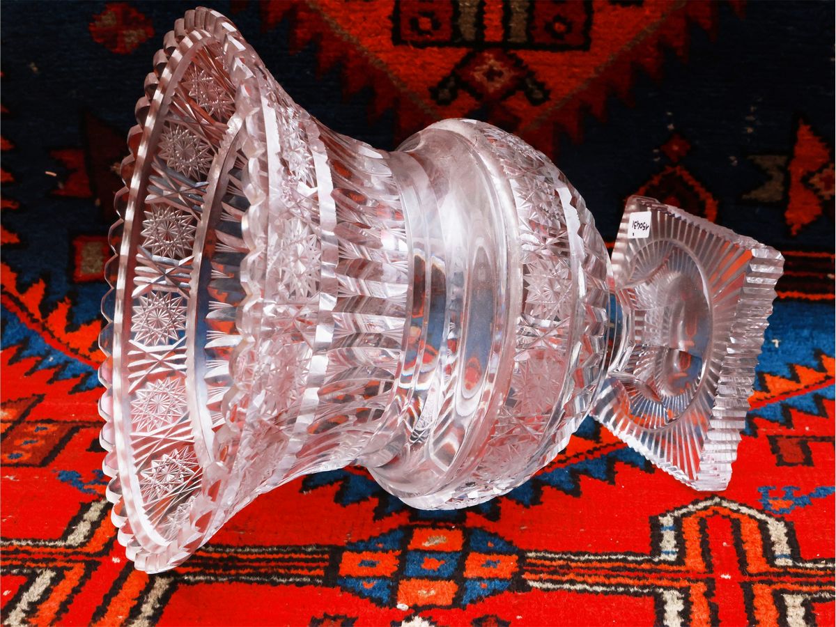 Grande Vaso Mediceo in Cristallo Molato