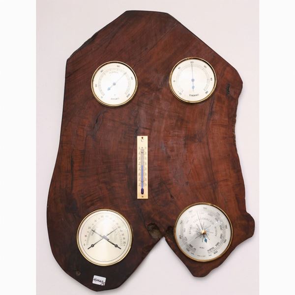 Two rustic furnishing accessories