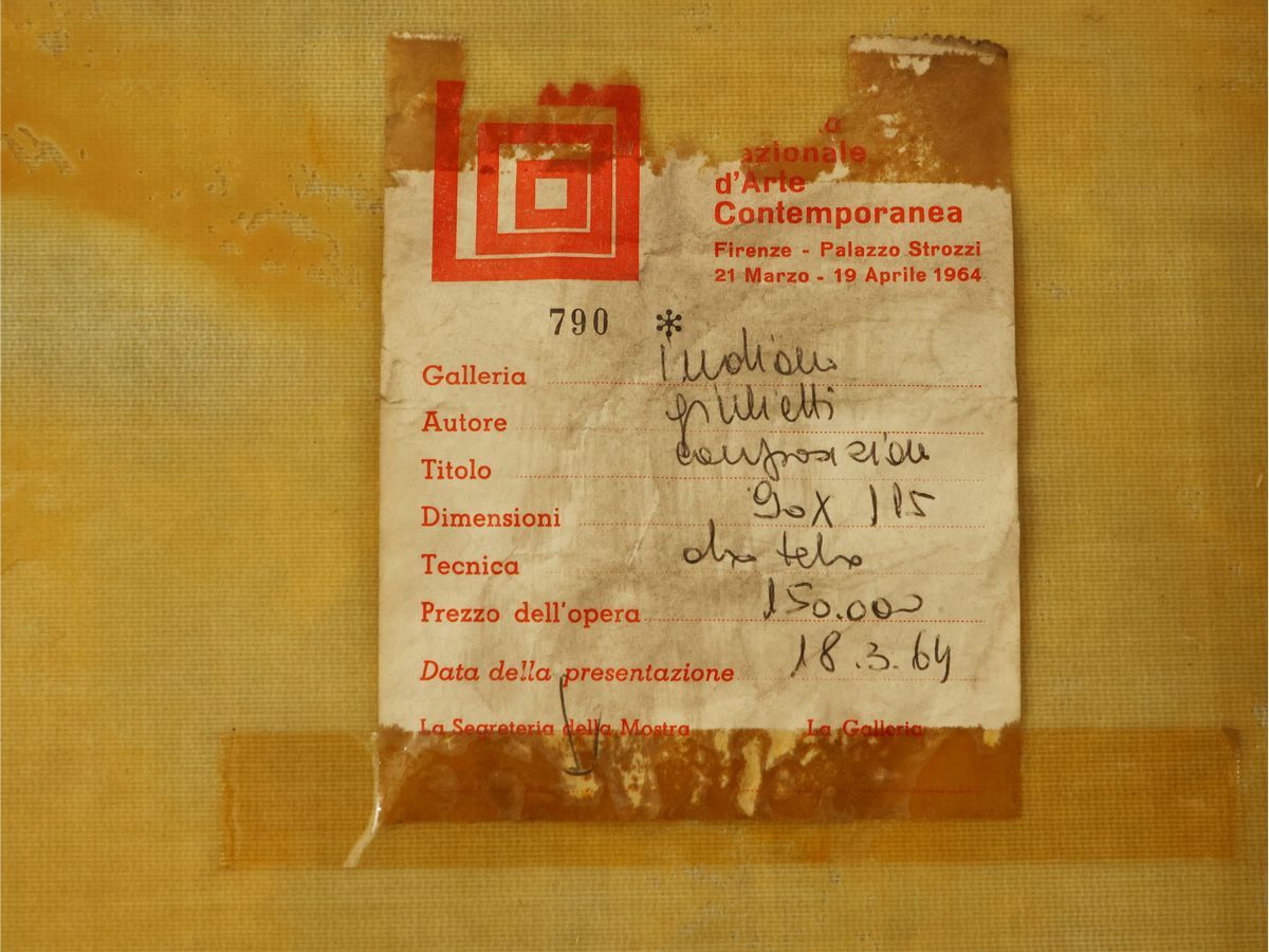 Gustavo Giulietti - Composizione Anni Sessanta