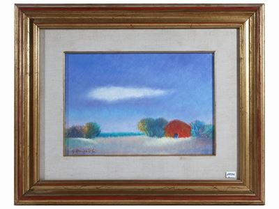 Paesaggio con Casa