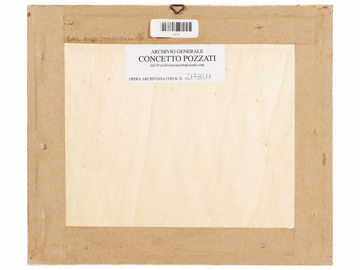 Concetto Pozzati - Dal Dizionario delle Idee 2004