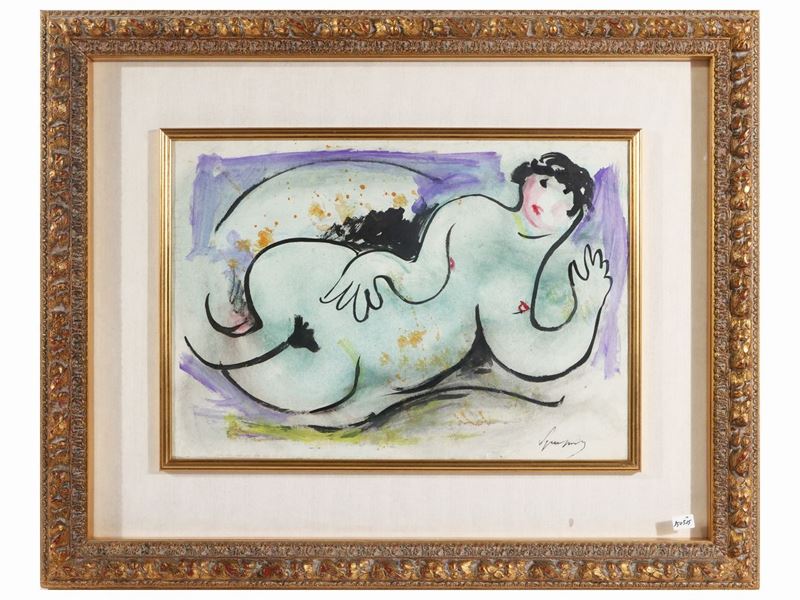 Luigi Spazzapan - Nudo Femminile