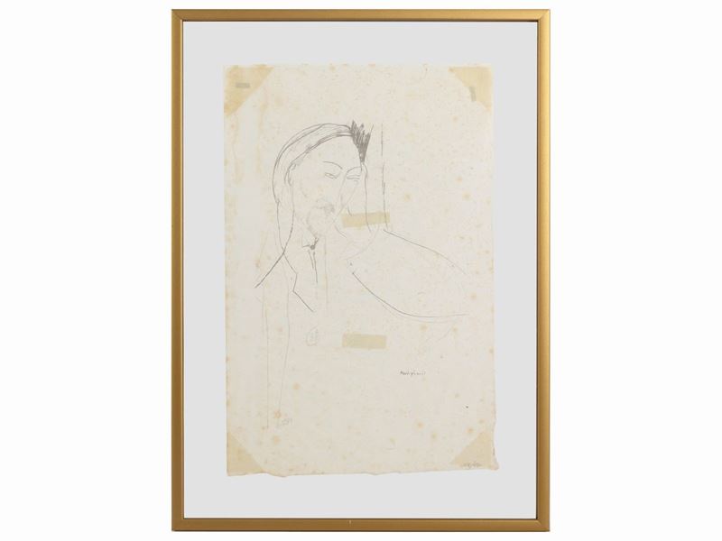 Ritratto di Leopold Zborowski, da Amedeo Modigliani