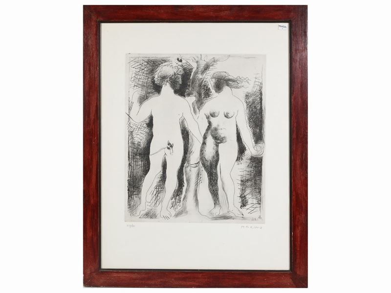 Marino Marini - Adamo ed Eva