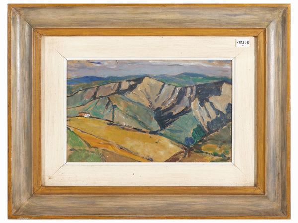 Renzo Biason - Paesaggio 1960