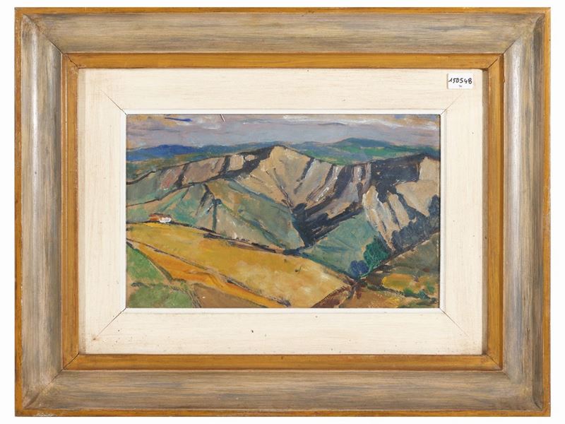 Renzo Biason - Paesaggio 1960