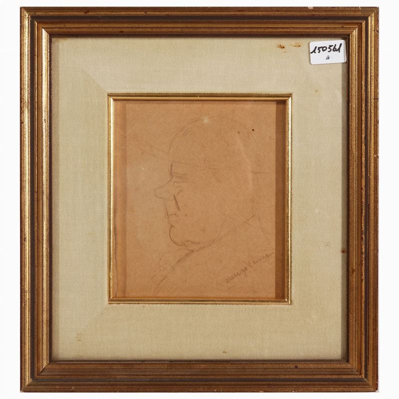 Lorenzo Viani - Ritratto Maschile