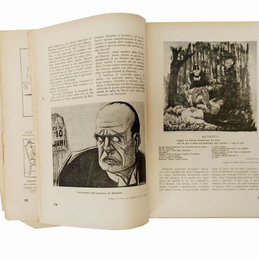 Gec (enrico Gianeri) - Il Cesare di Cartapesta. Mussolini nella Caricatura