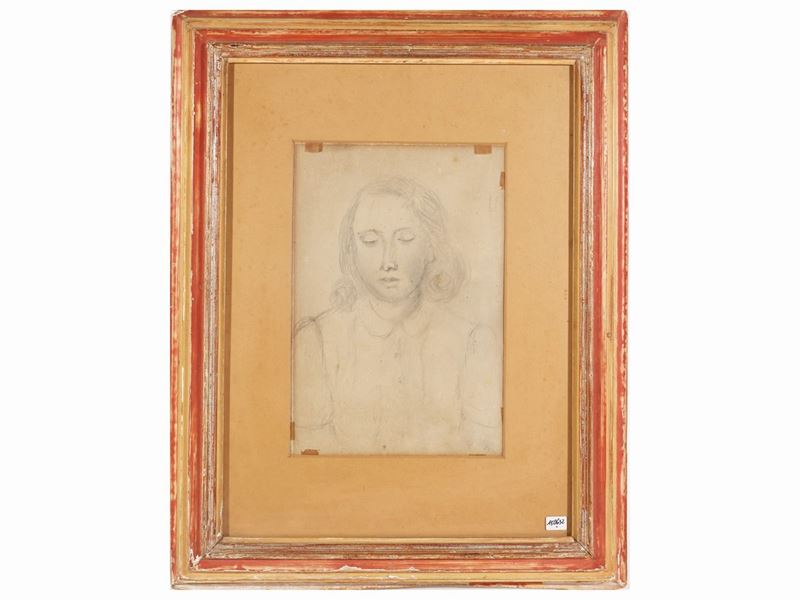 Guido Peyron - Ritratto Femminile