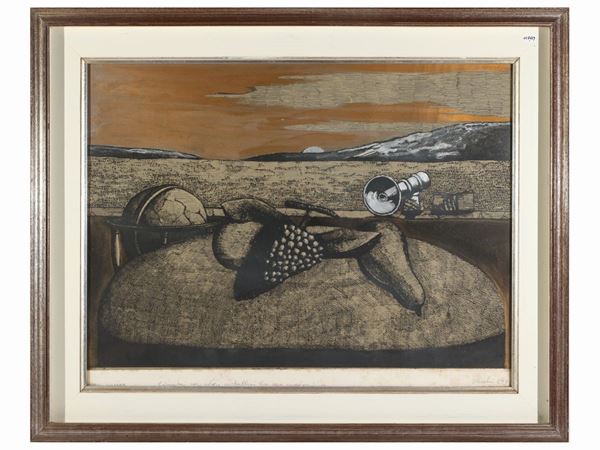 Sergio Vacchi - Natura morta 1960