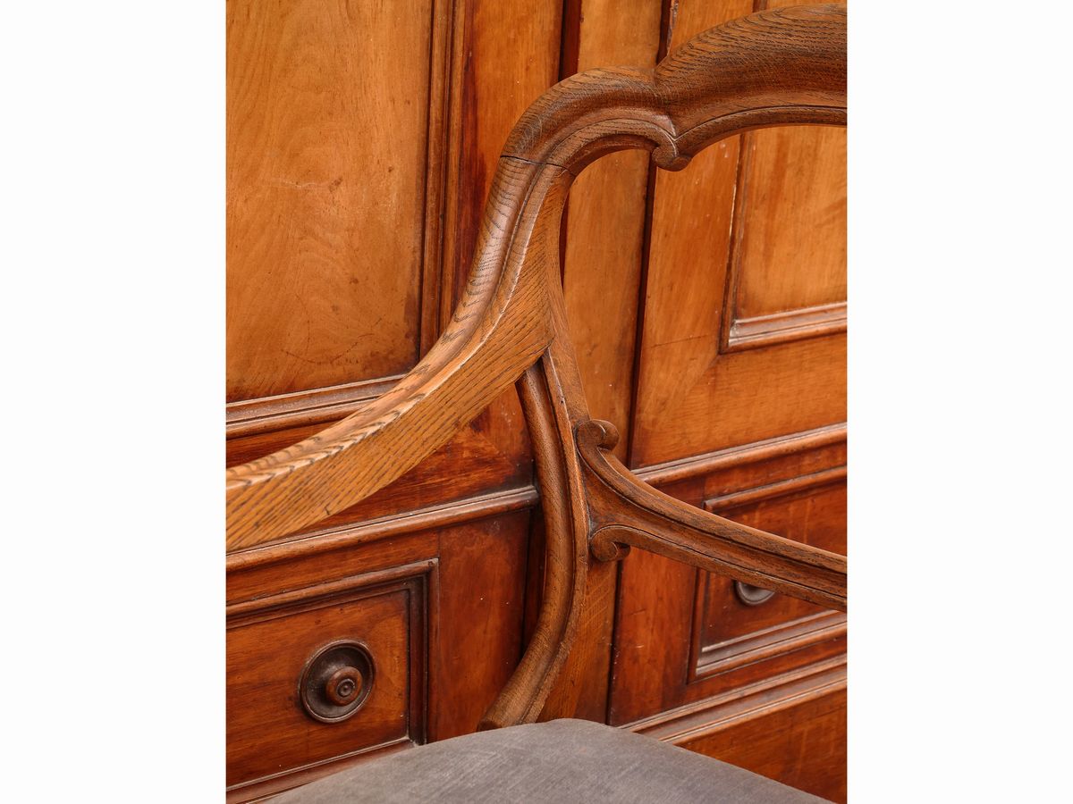 Coppia di Poltroncine in Rovere