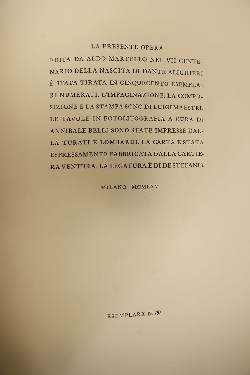 Dante Alighieri - La Divina Commedia