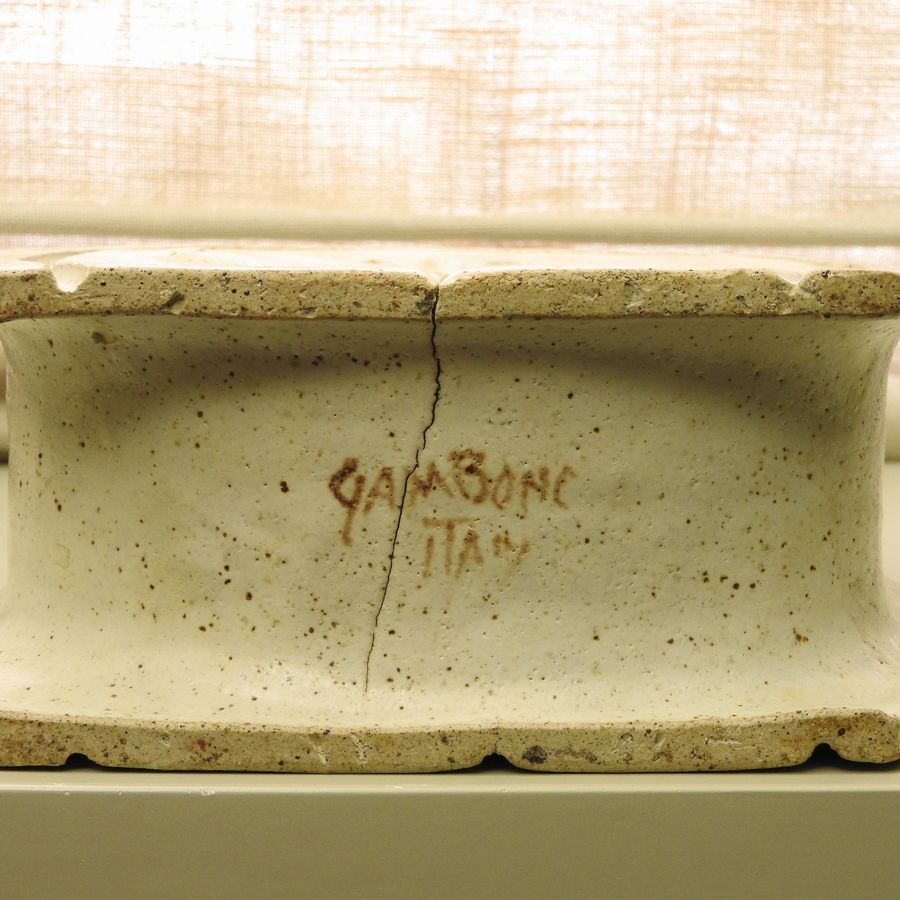 Bruno Gambone - Vaso in Terracotta Smaltata, Anni Settanta