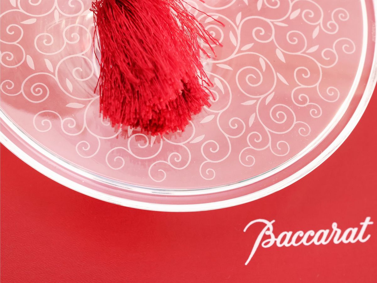 Coppa con Coperchio in Cristallo, Baccarat
