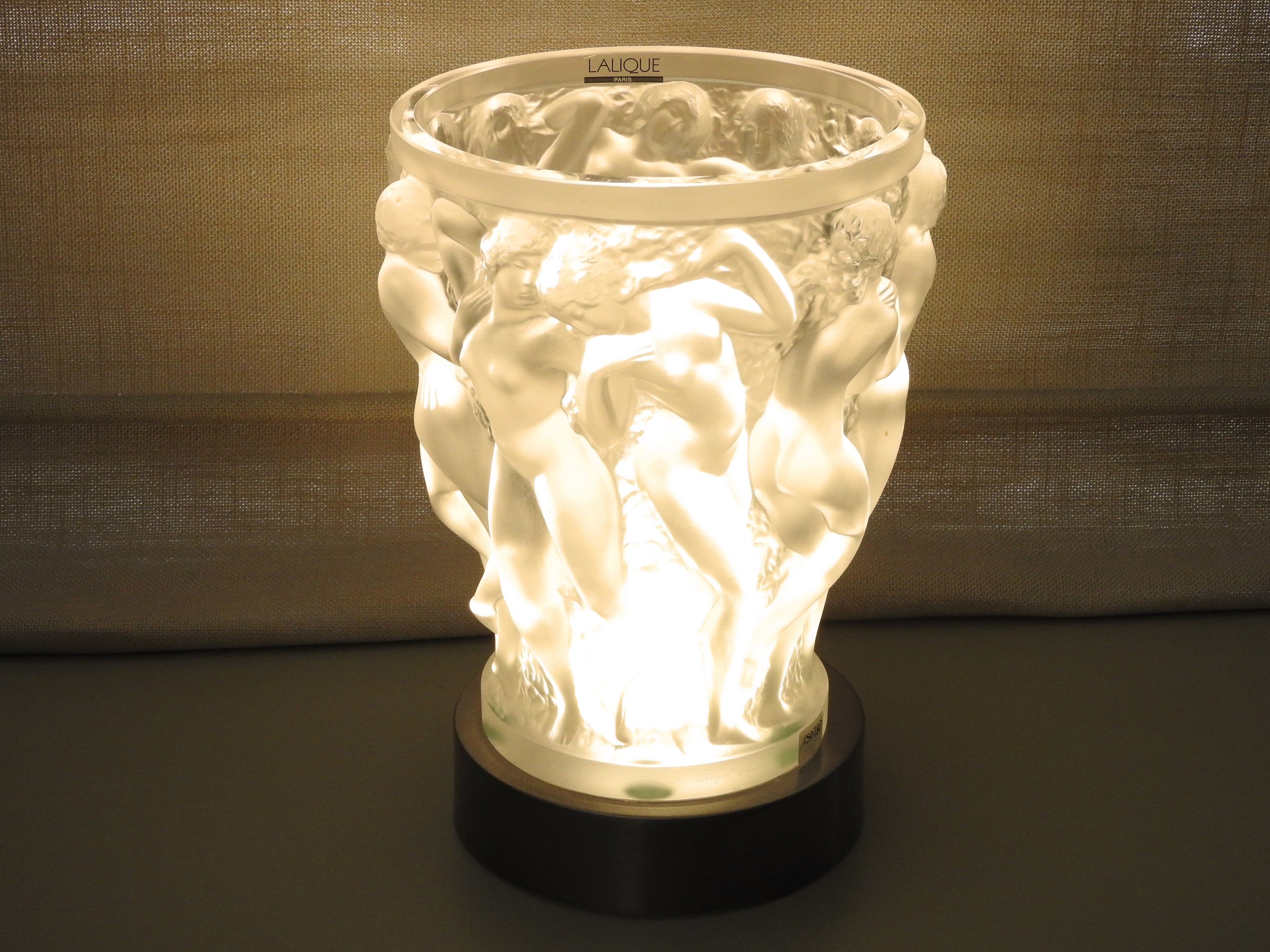 Vaso Baccantes in Cristallo, Lalique