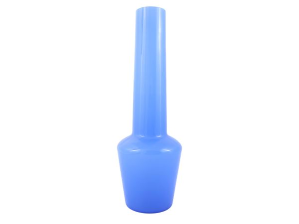 Blue glass vase, Gucci