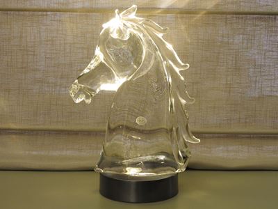 Testa di Cavallo in Cristallo Soffiato, Vilca