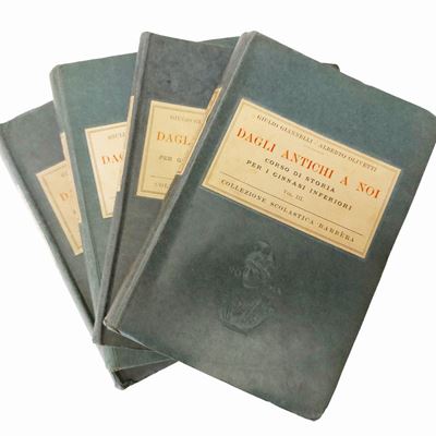 Dagli Antichi a Noi. "collezione Scolastica Barbèra"