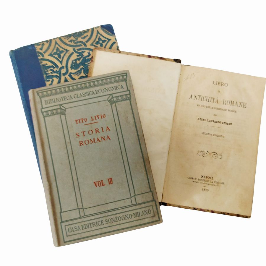 Dagli Antichi a Noi. "collezione Scolastica Barbèra"