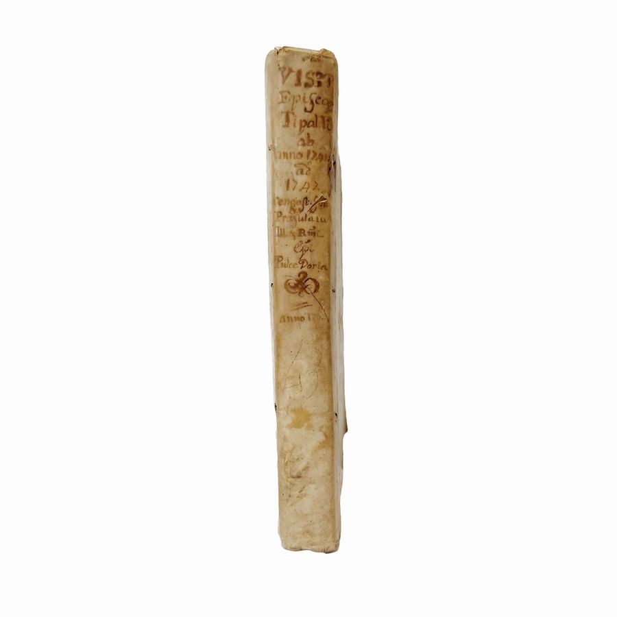 Antico Manoscritto Visite Episcopali 1742/1747