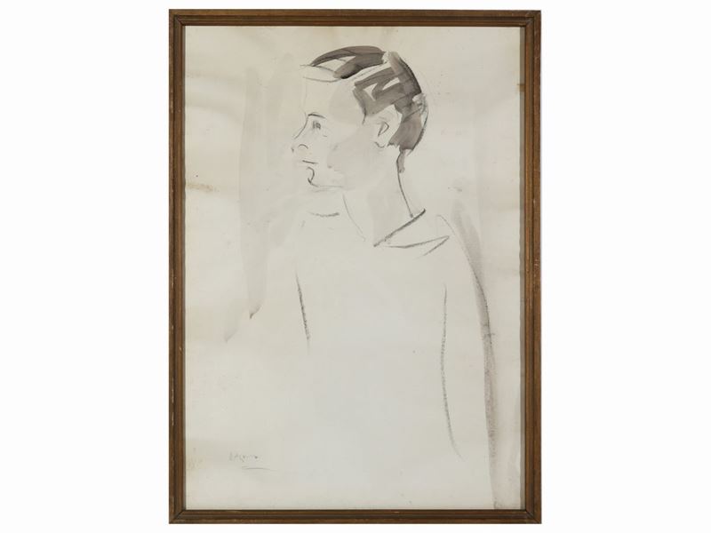 Enzo Pregno - Ritratto Maschile