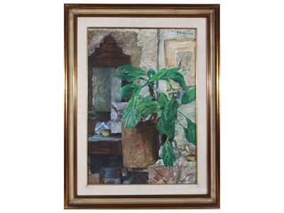 Scorcio D'interno con Pianta 1969