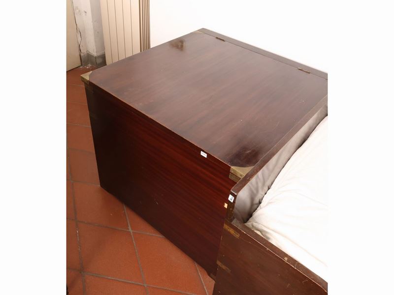 Cassone Guardaroba in Teak in Stile Marino