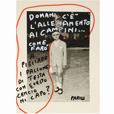 Due Fotografie: Domani C'è L'allenamento e Ci Vuole Buona Educazione Anche a Carnevale