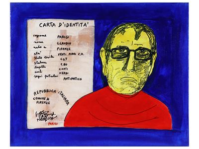 Carta D'identità con Tre Colori Primari 2023