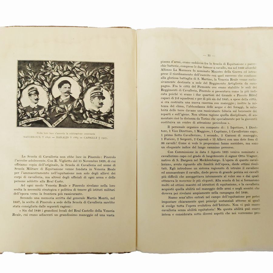 La Scuola di Cavalleria nei Cento Anni della Sua Storia MDCCCXXIV-mdmxxiv