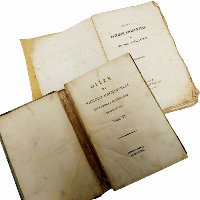 Niccolò Machiavelli - Delle Istorie Fiorentine - Discorsi Intorno alla Prima Deca di Tito Livio -...