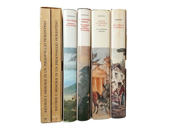 Giovanni Spadolini: raccolta di volumi su Firenze