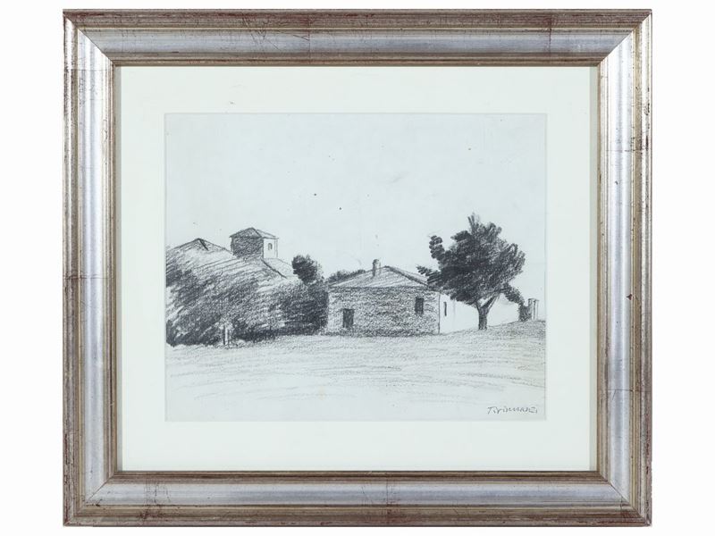 Nino Tirinnanzi - Scorcio di Casolare